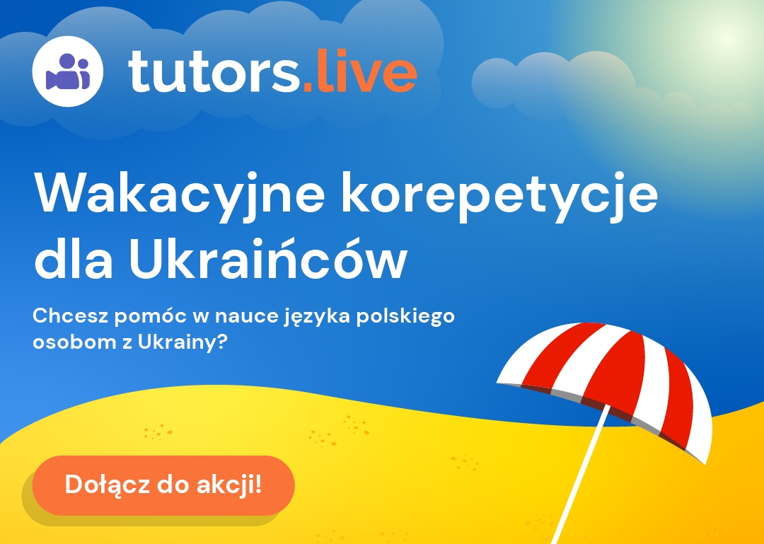 You are currently viewing Wakacyjne darmowe korepetycje dla obywateli Ukrainy