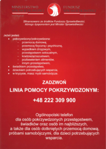Read more about the article Sieć Pomocy Osobom Pokrzywdzonym