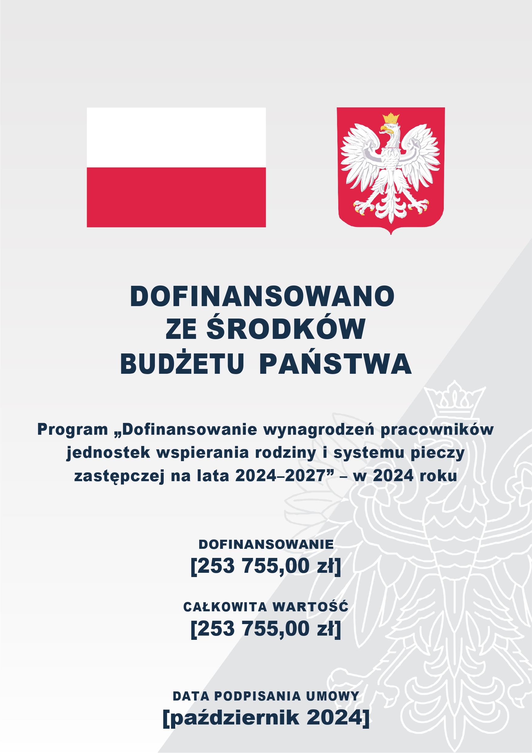 You are currently viewing Program „Dofinansowanie wynagrodzeń pracowników jednostek wspierania rodziny i systemu pieczy zastępczej na lata 2024–2027”