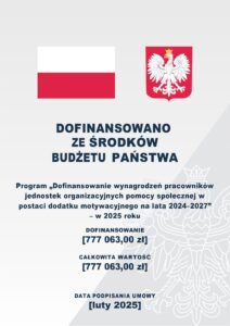 Read more about the article Dofinansowanie wynagrodzeń pracowników jednostek organizacyjnych pomocy społecznej w postaci dodatku motywacyjnego na lata 2024–2027 – na rok 2025