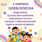 1 czerwca Dzień Dziecka