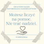 Światowy Dzień Zapobiegania Samobójstwom