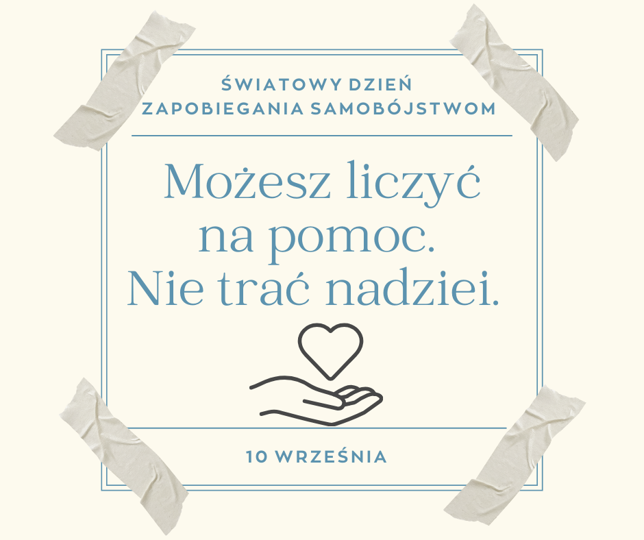 You are currently viewing Światowy Dzień Zapobiegania Samobójstwom
