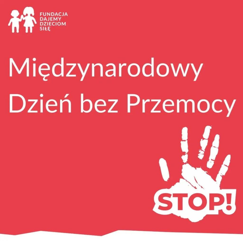 2 październik Międzynarodowy Dzień bez przemocy