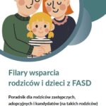 Poradnik dla rodziców zastępczych, adopcyjnych i kandydatów (na takie rodziny) pn. Filary wsparcia rodziców i dzieci z FASD