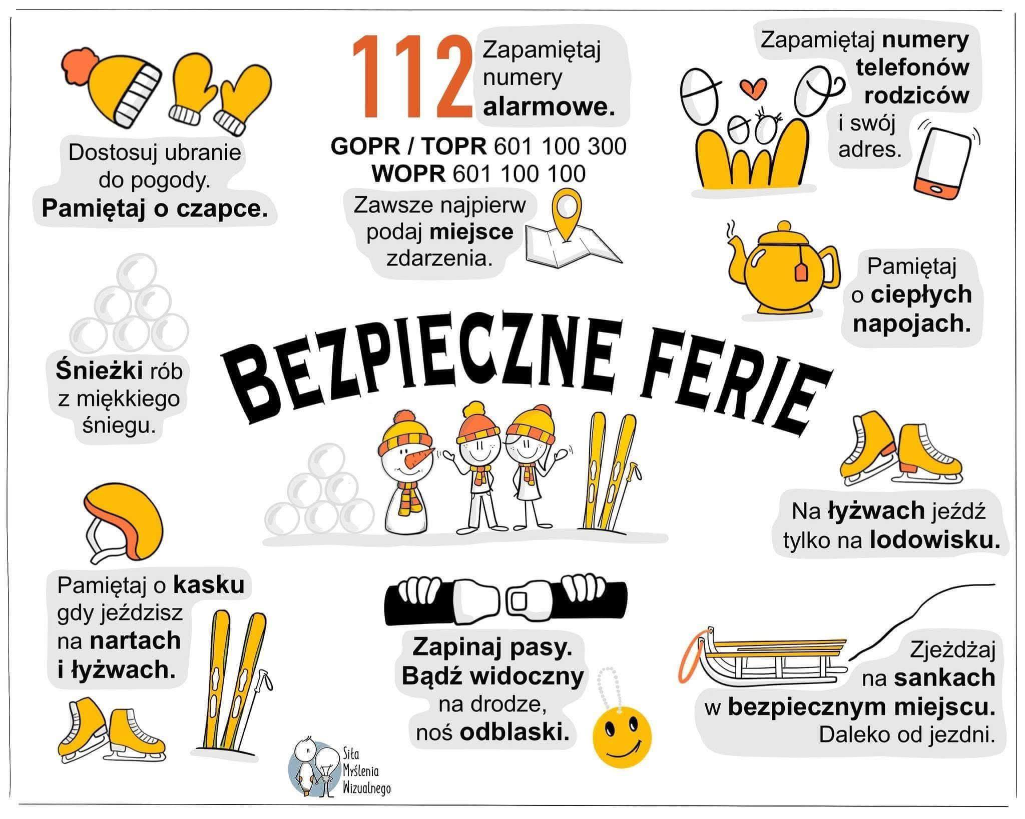 You are currently viewing Bezpieczne ferie zimowe